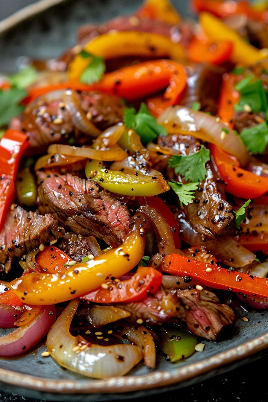 Asian Pepper Steak Recipe