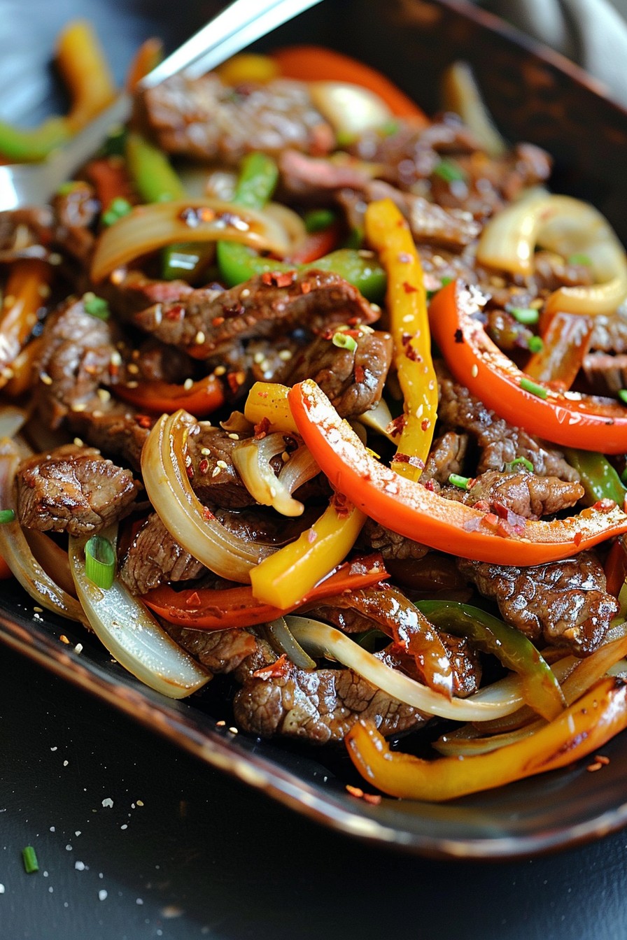 Beef And Peppers Recipe