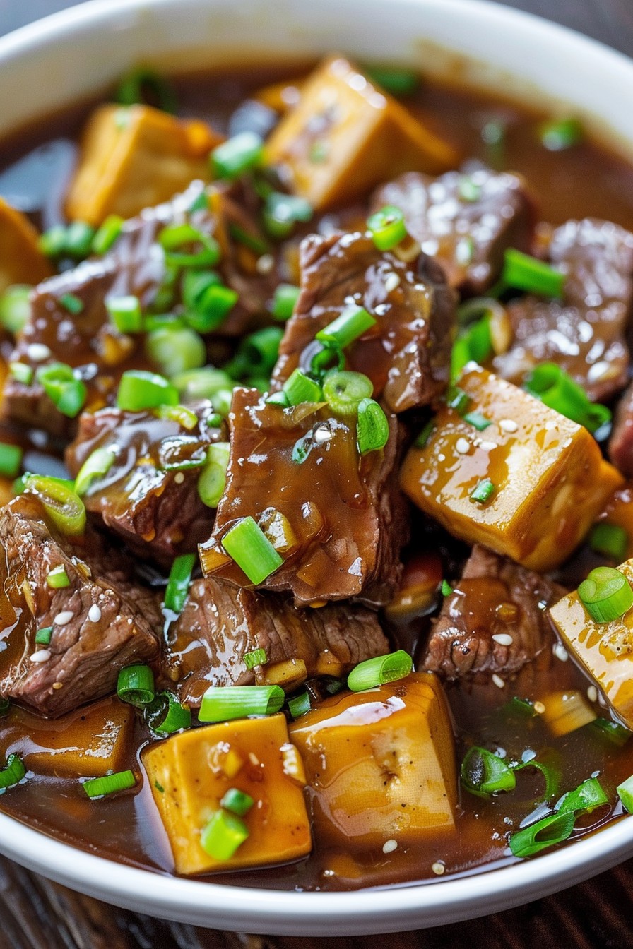 Beef And Tofu Recipe