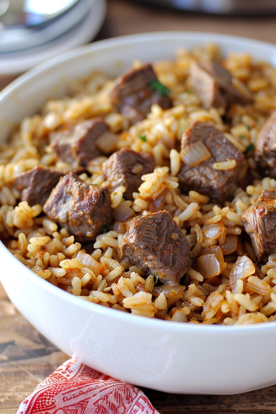 Beef Brown Rice Recipe