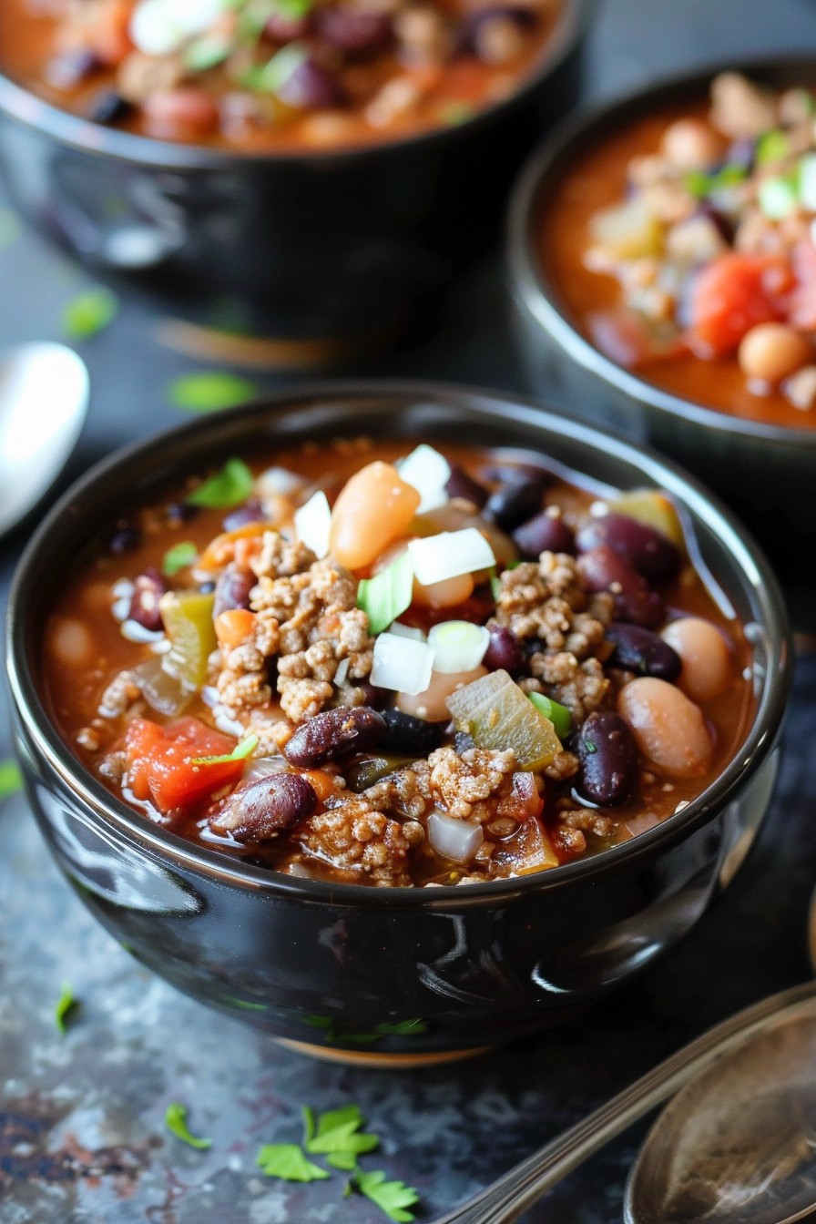 Beef Chili With Beans Recipe
