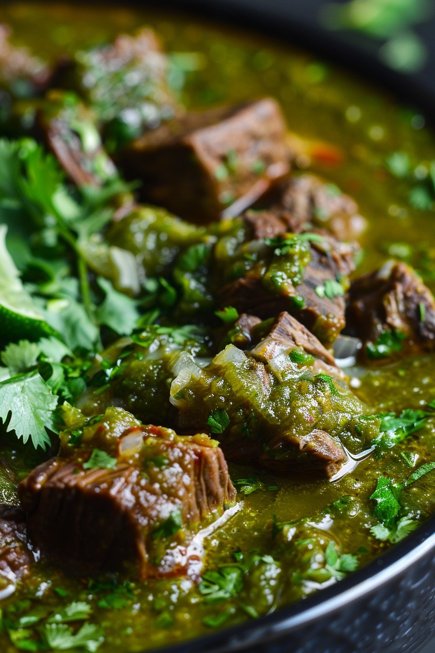 Beef Enchilada Green Sauce Recipe