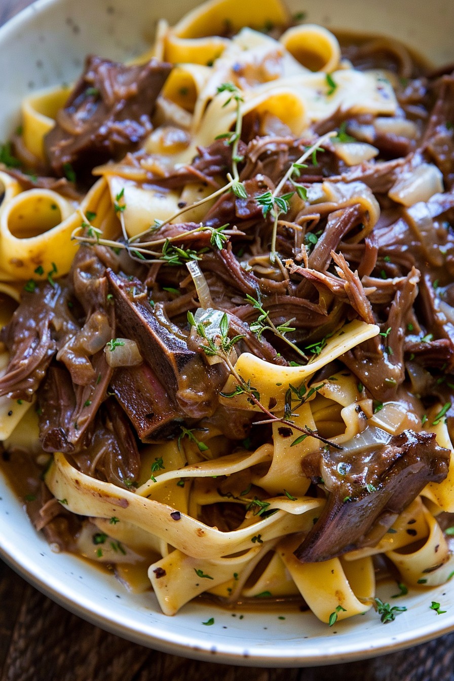 Beef Short Rib Pasta Recipe