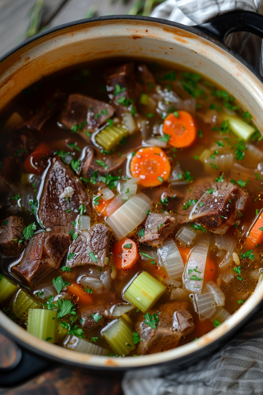 Beef Soup Bones Recipe Crock Pot