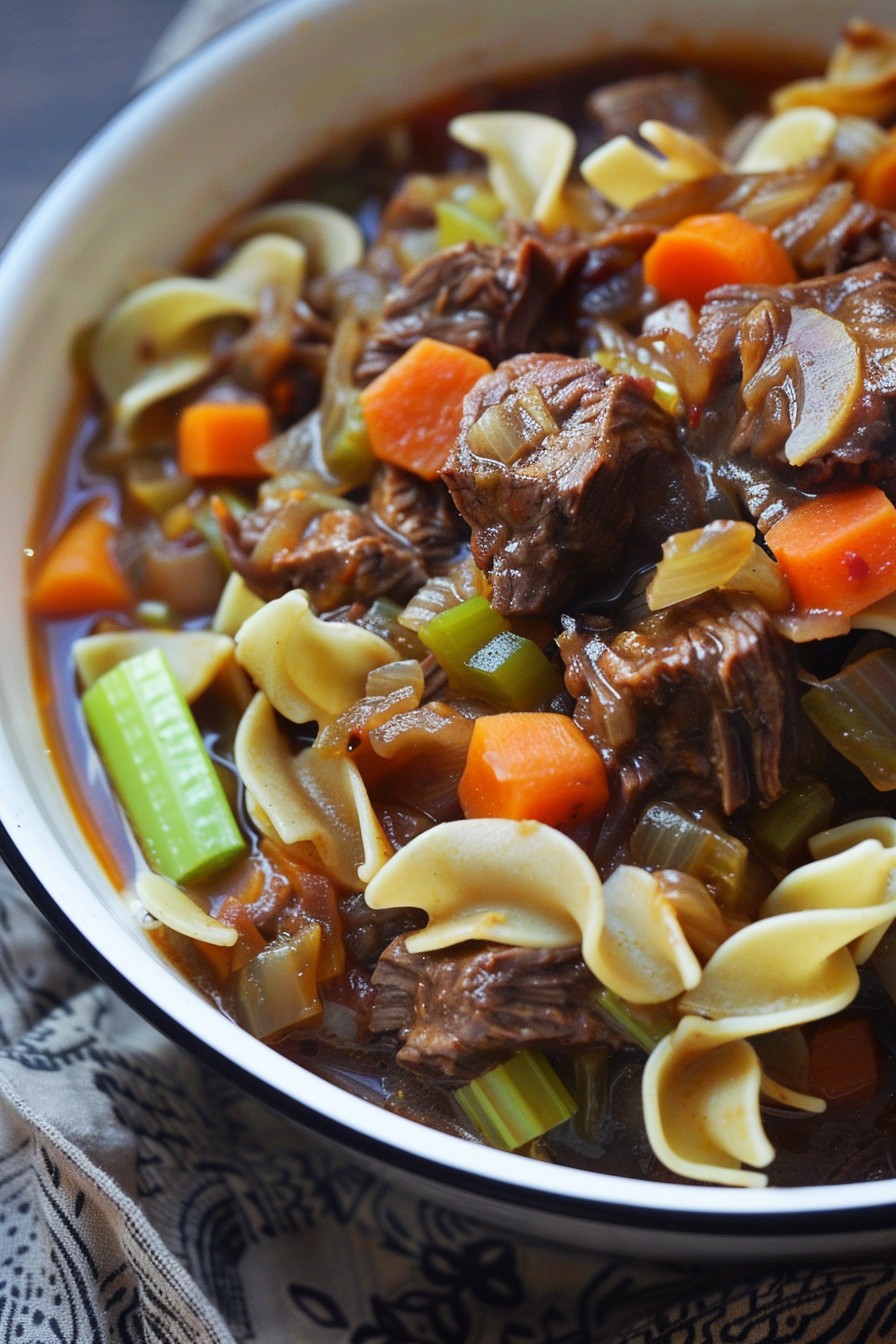 Beef Stew Meat And Noodles Recipe