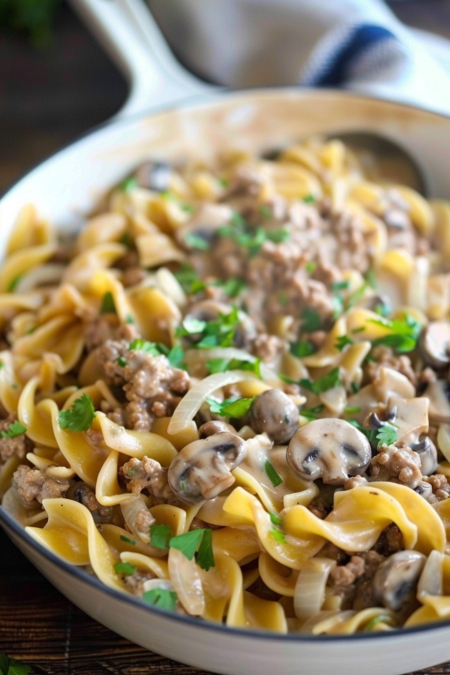 Beef Stroganoff Ground Beef Recipe