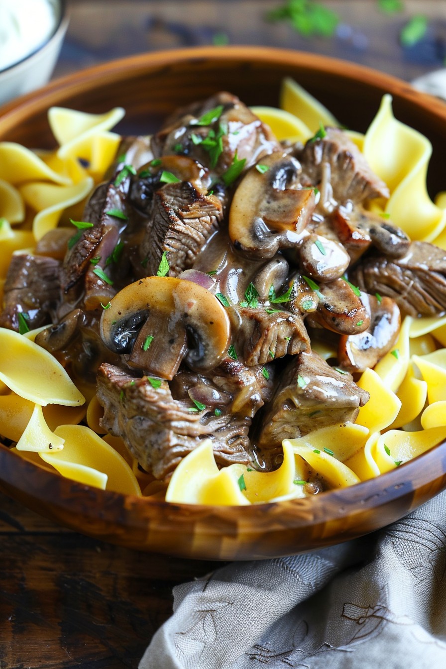 Beef Stroganoff Recipe No Sour Cream