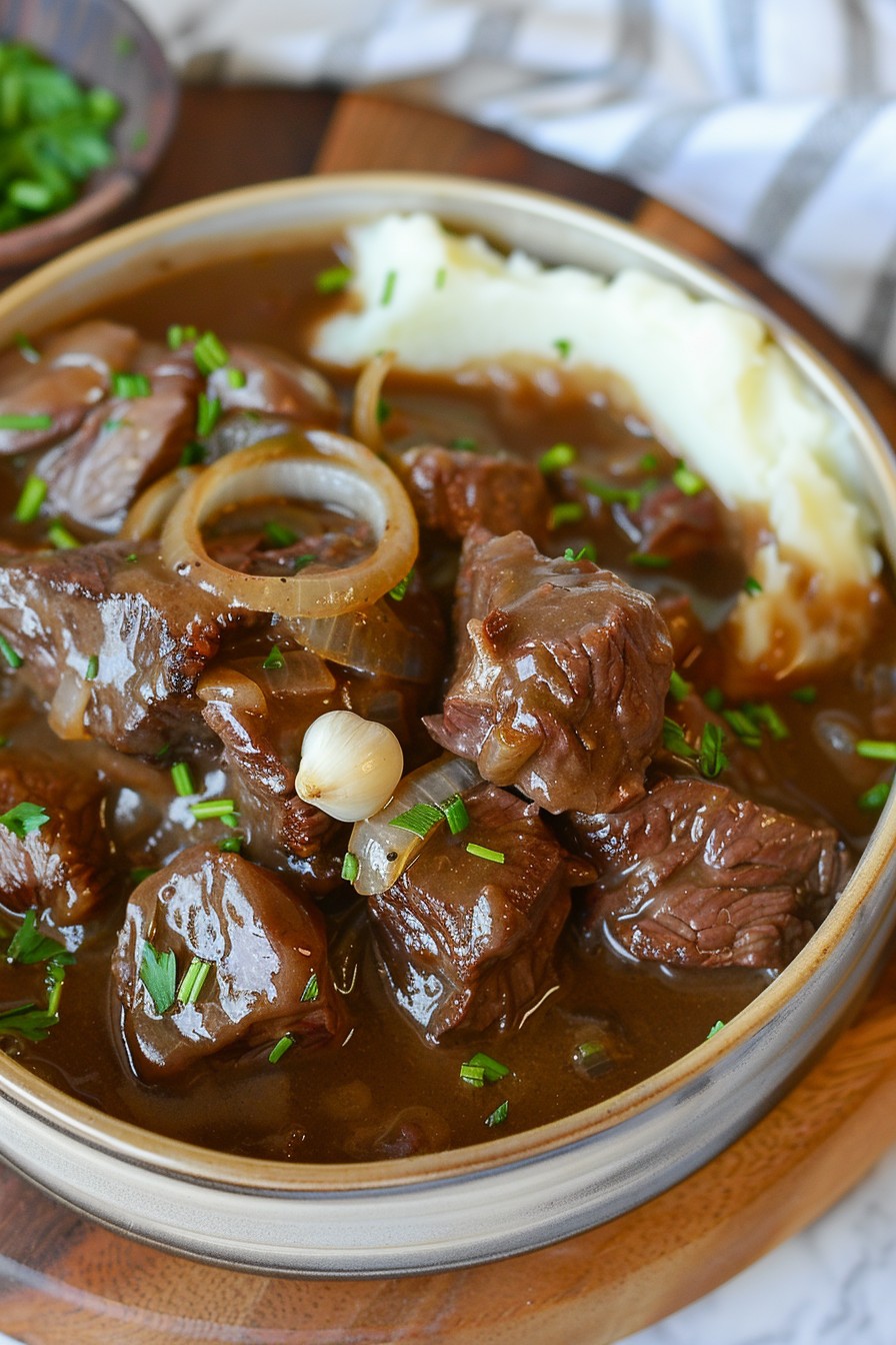 Beef Tips With Gravy Crock Pot Recipe