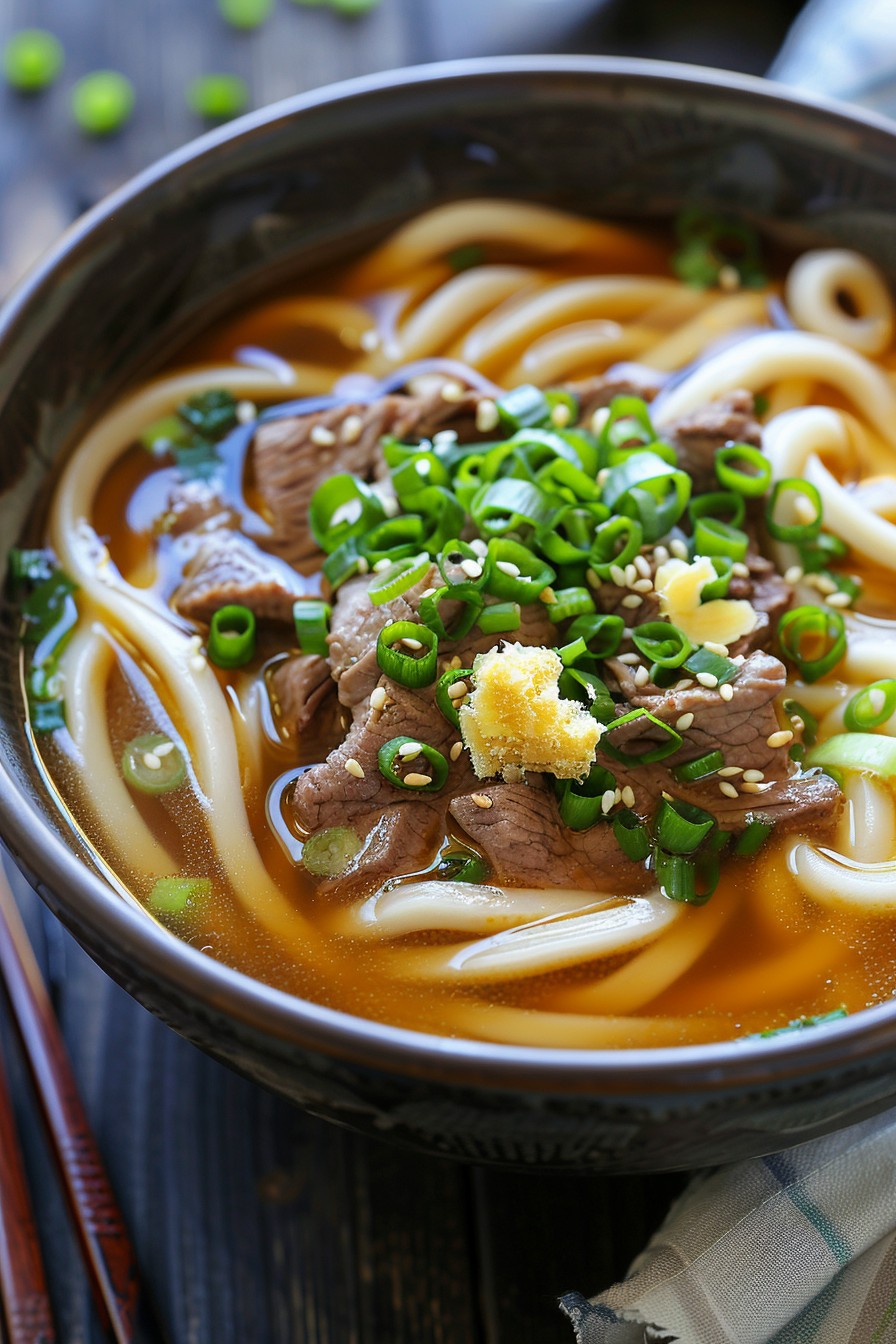 Beef Udon Soup Recipe