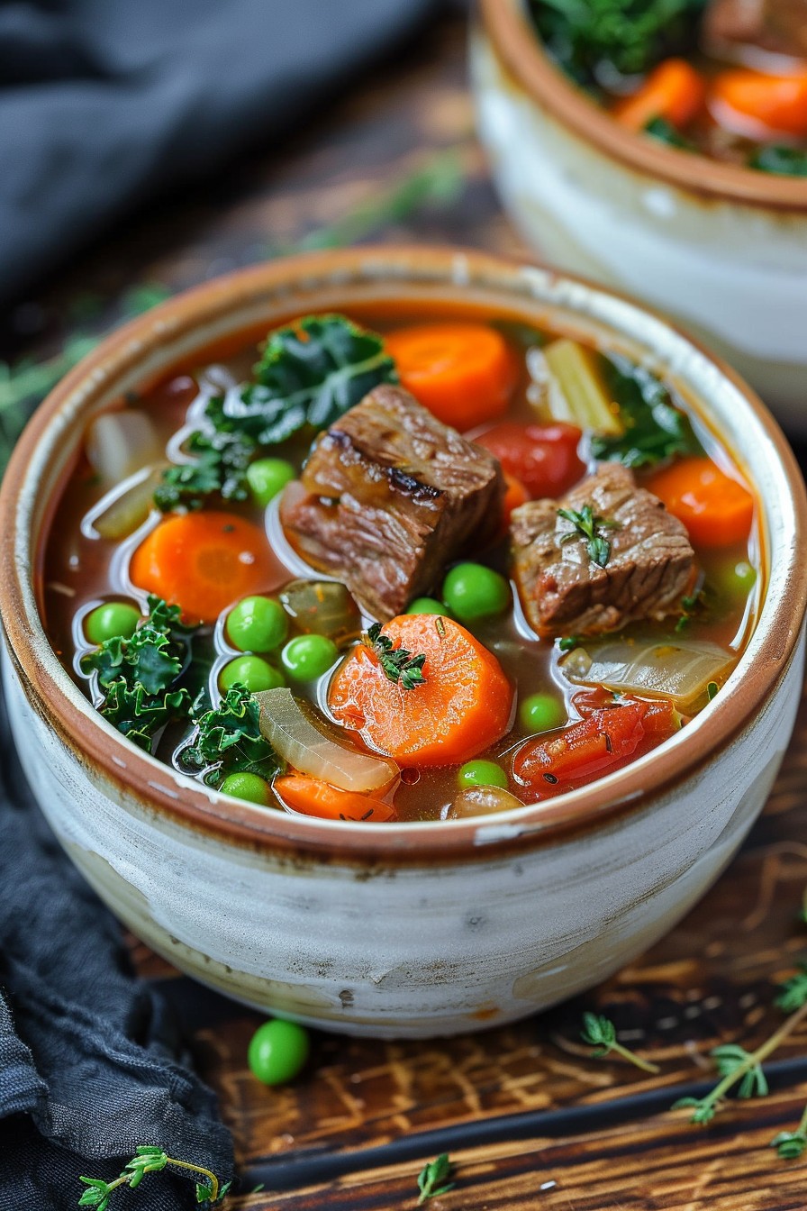Beef Vegetable Soup Recipe