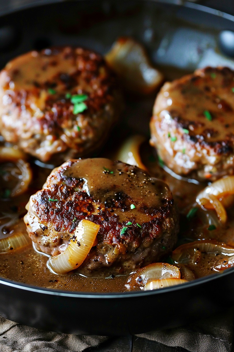 Burger Steak Recipe Gravy