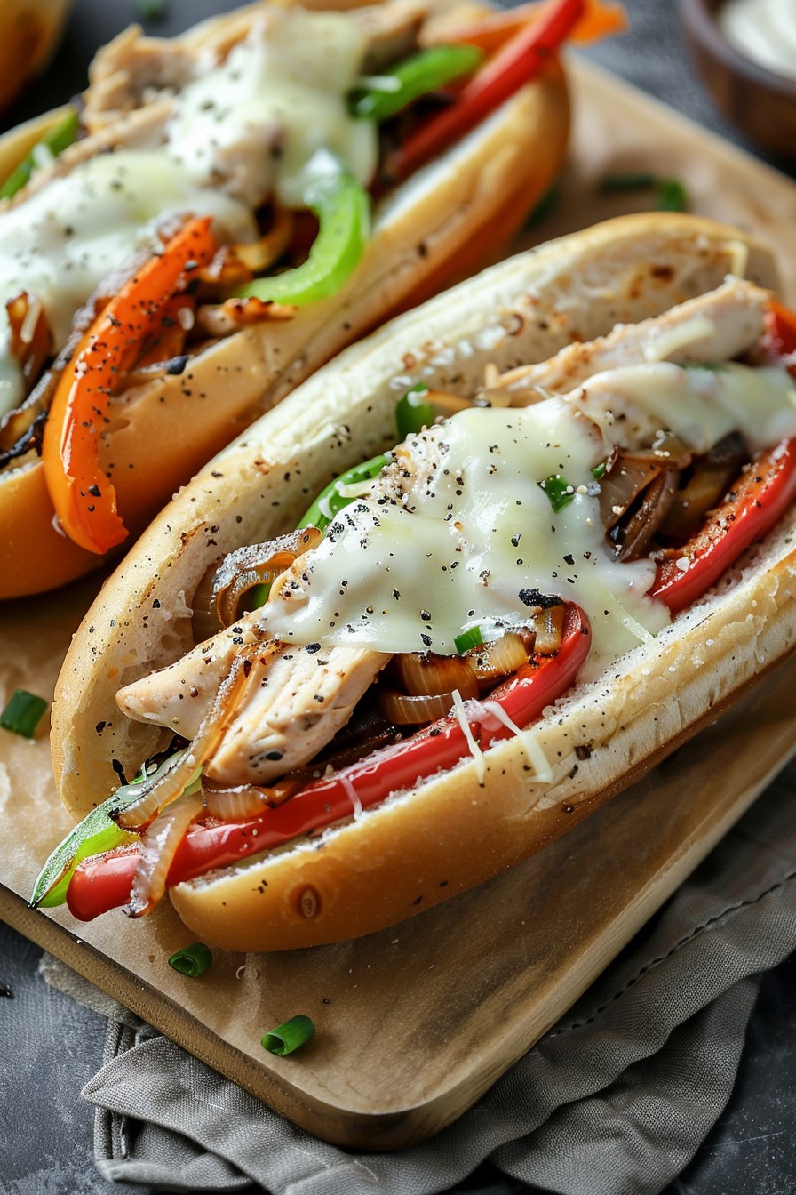 Chicken Philly Cheesesteak Recipe