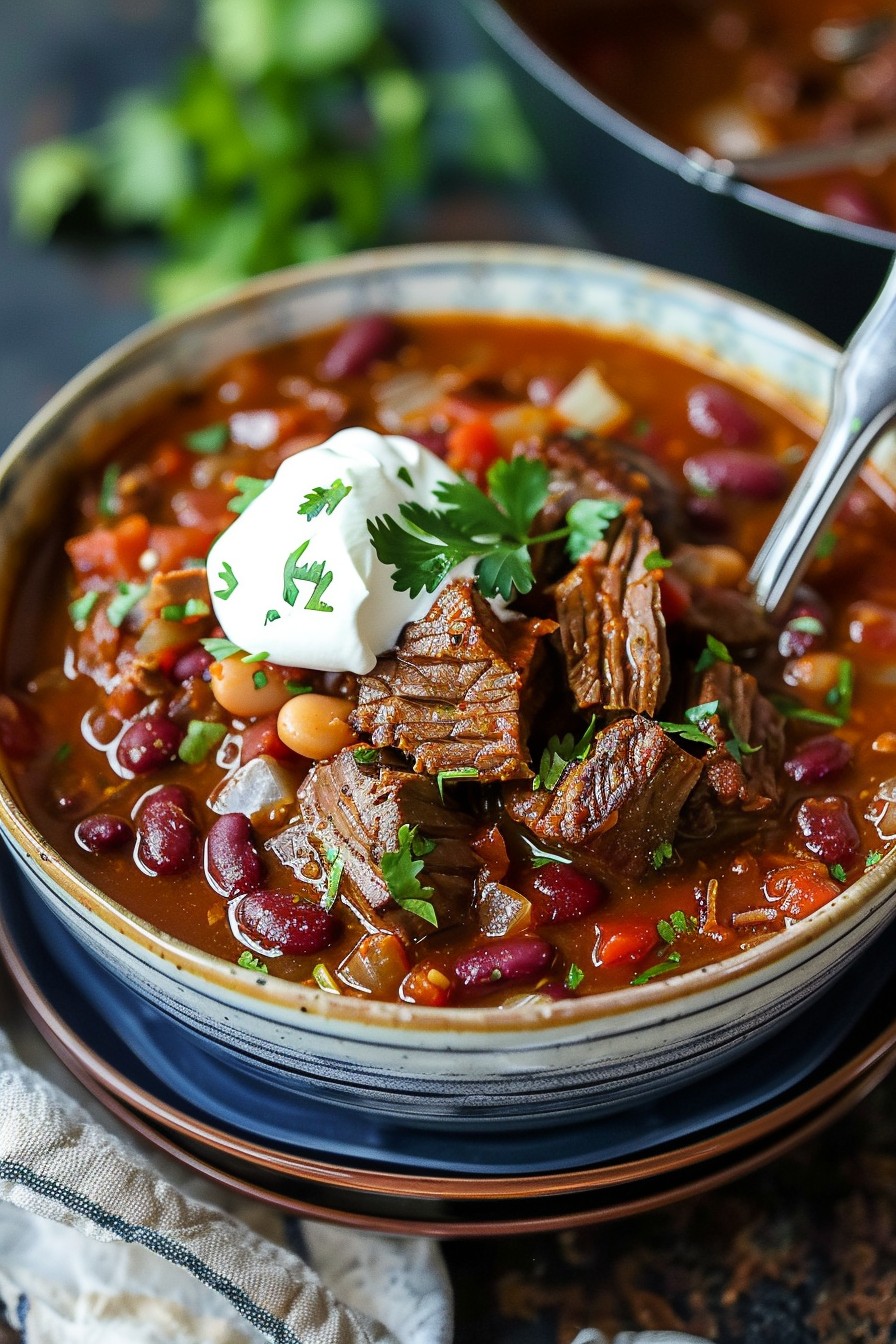 Chili With Beef Brisket Recipe