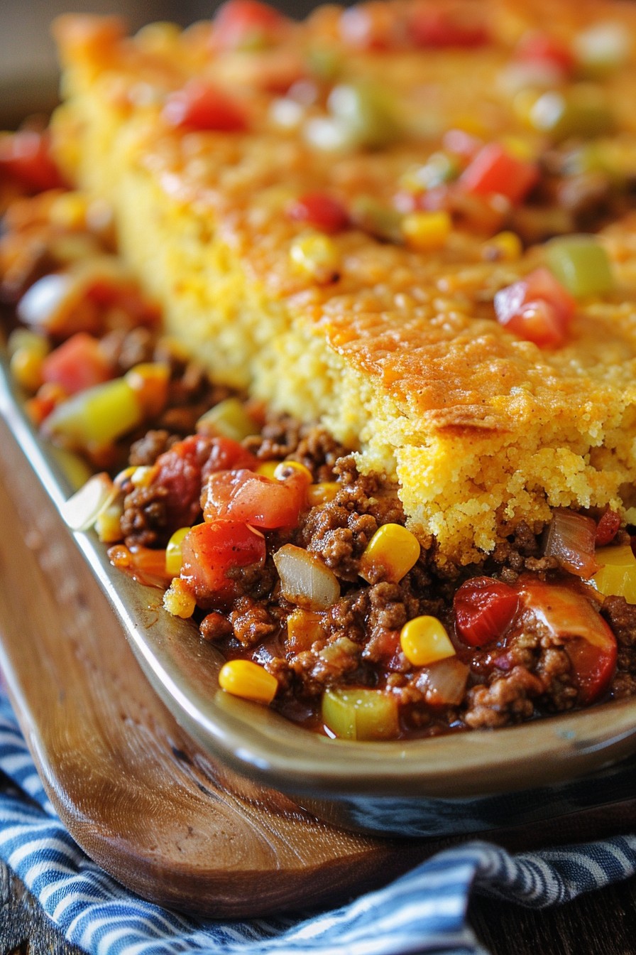 Corn Bread Ground Beef Recipe
