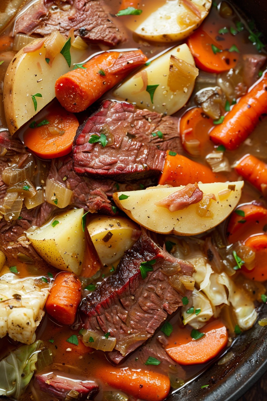 Corned Beef Vegetables Recipe