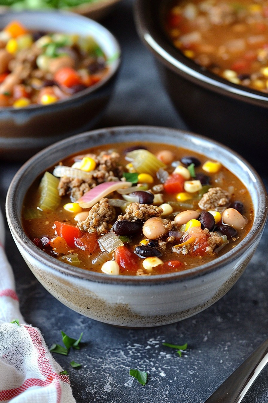 Crock Pot Cowboy Soup Recipe