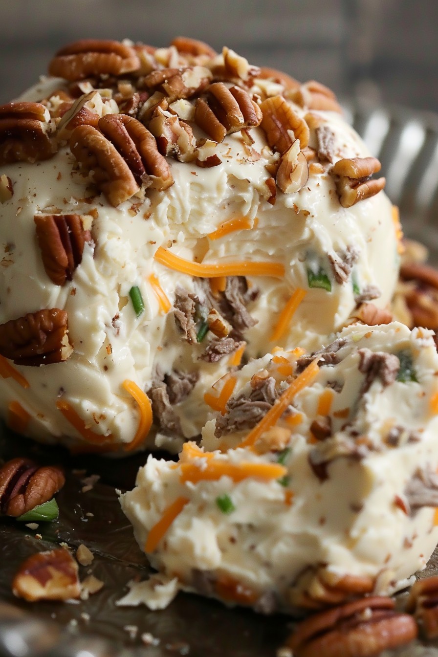 Dried Beef Cheese Ball Recipe
