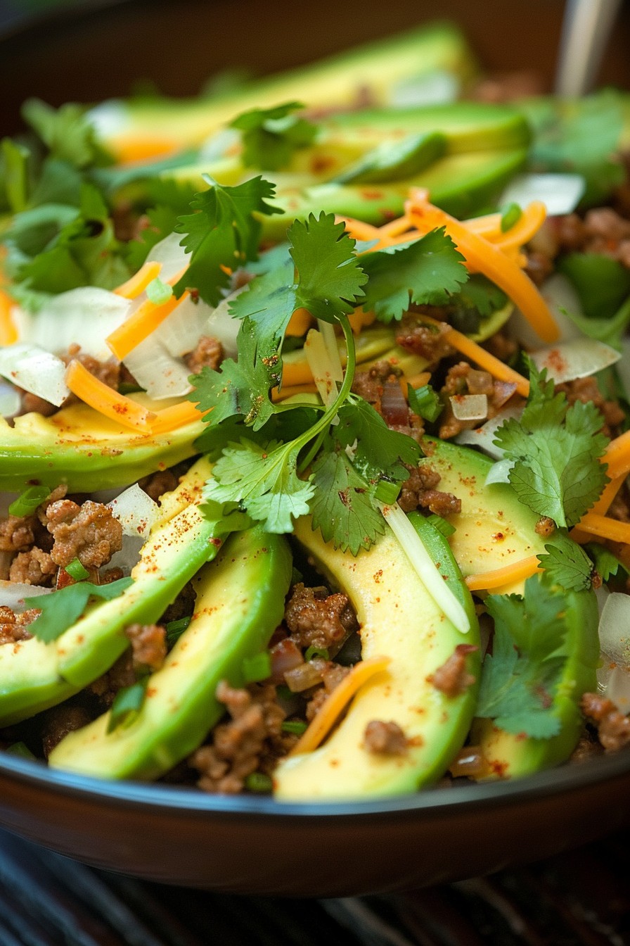 Ground Beef Avocado Recipe