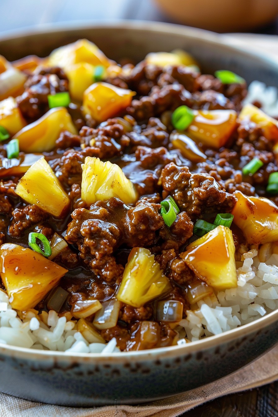 Ground Beef Hawaiian Recipe