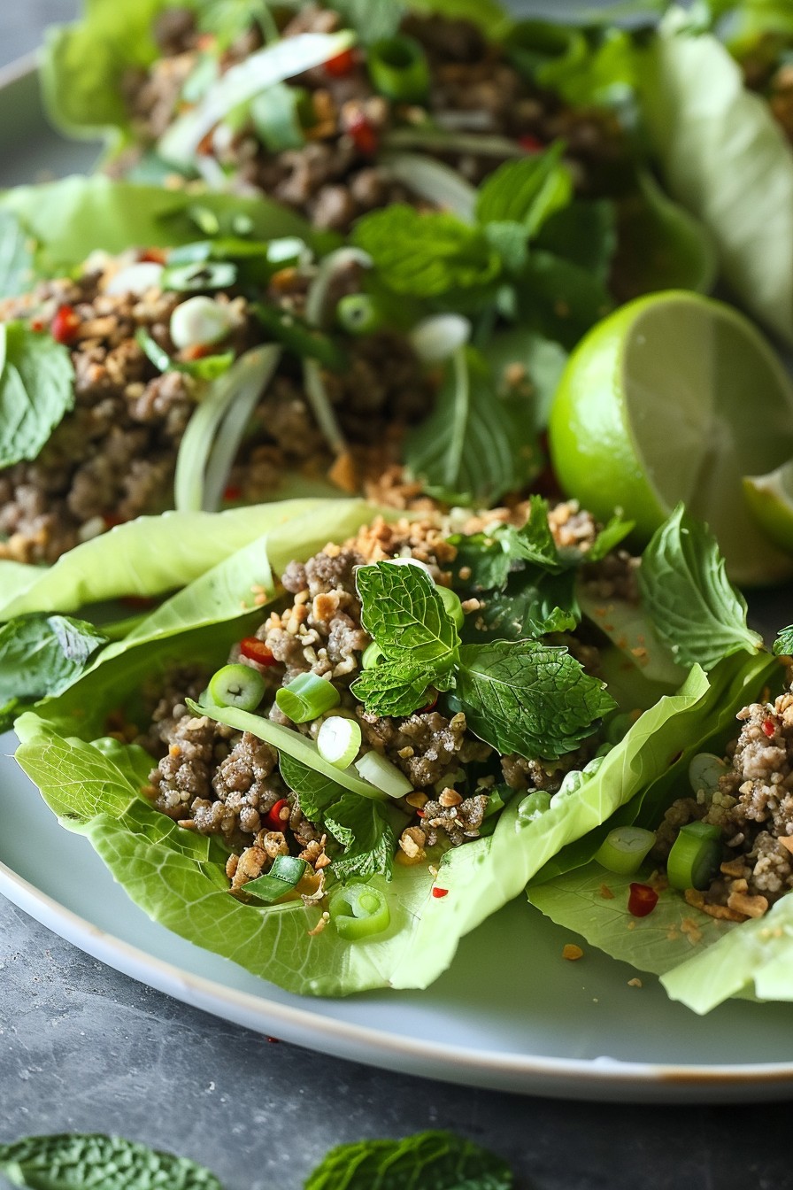 Laos Larb Recipe Beef