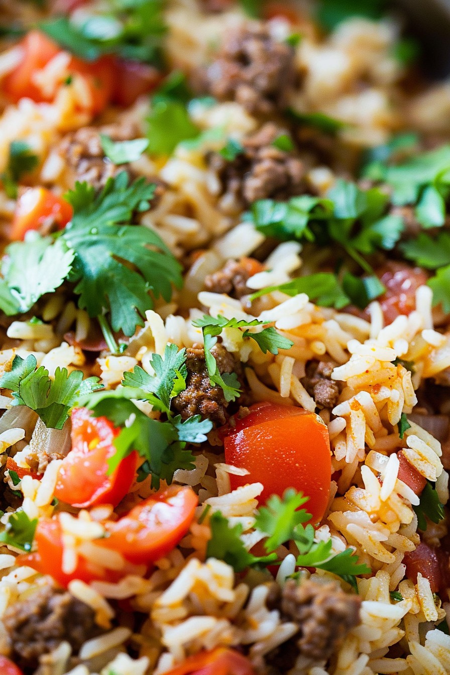 Mexican Rice Recipe With Ground Beef