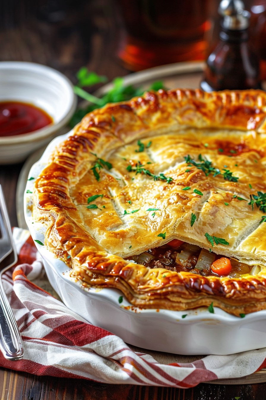 Mince Steak Pie Recipe