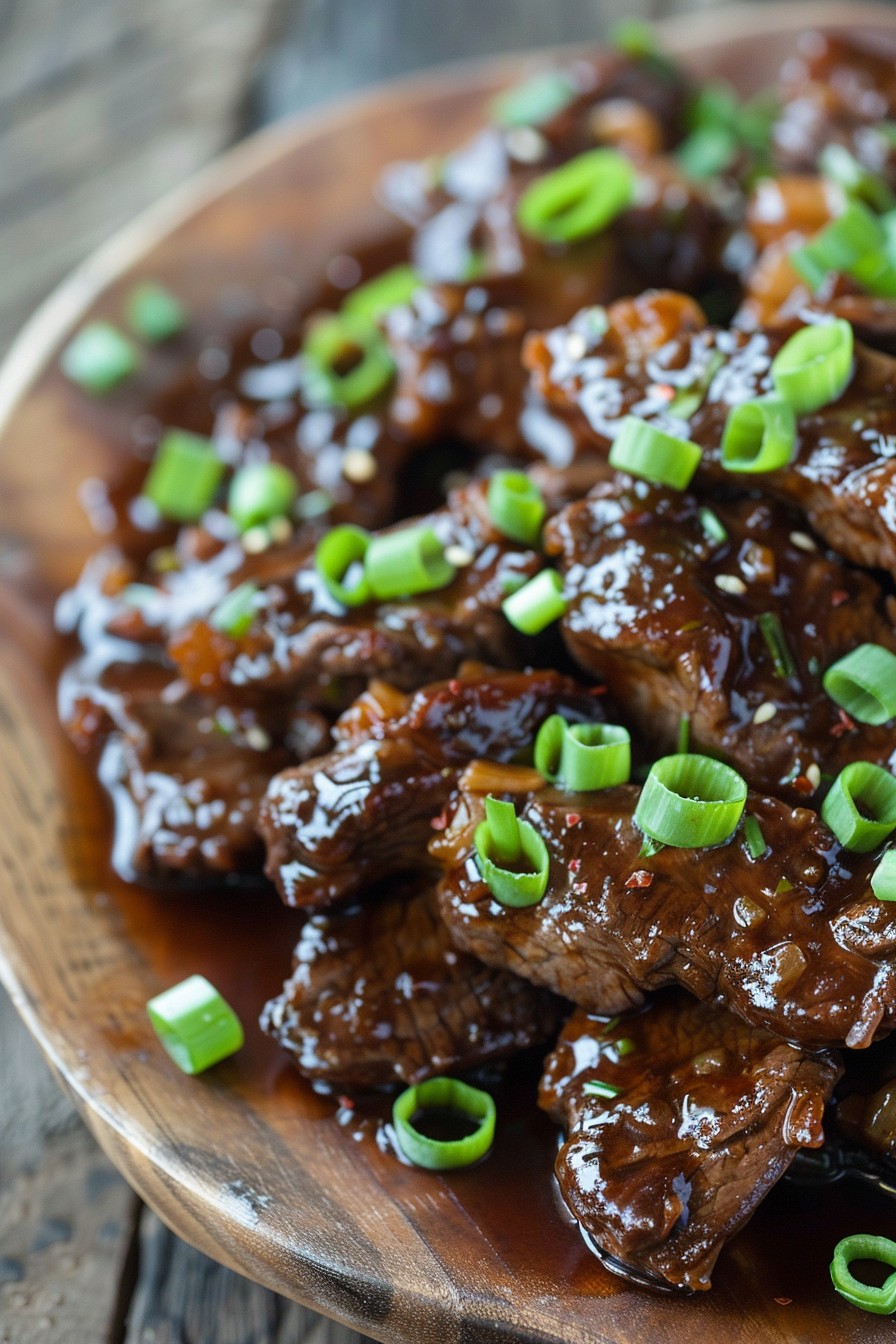 Mongolian Beef Slow Cooker Recipe