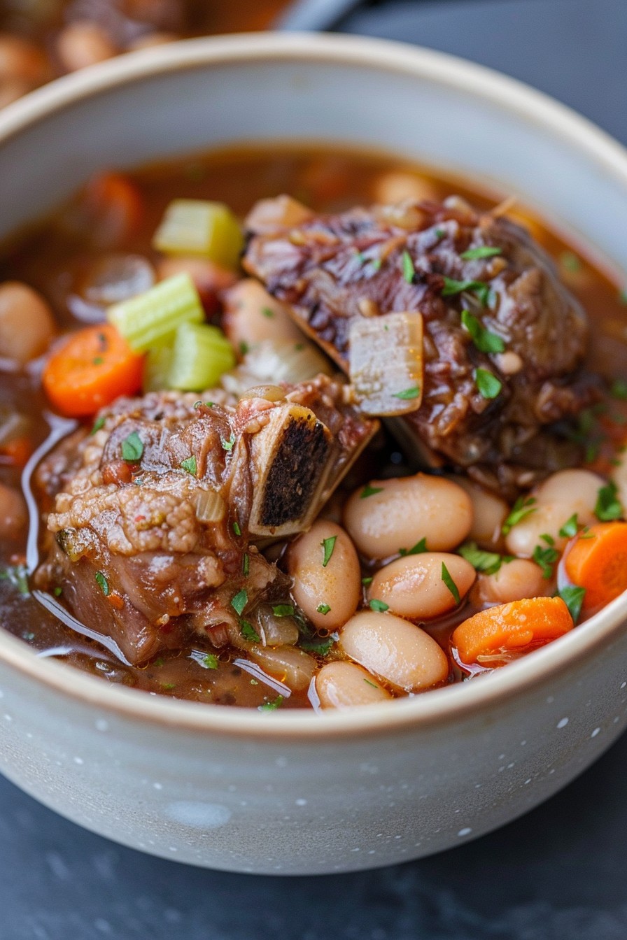 Oxtail And Butter Beans Recipe
