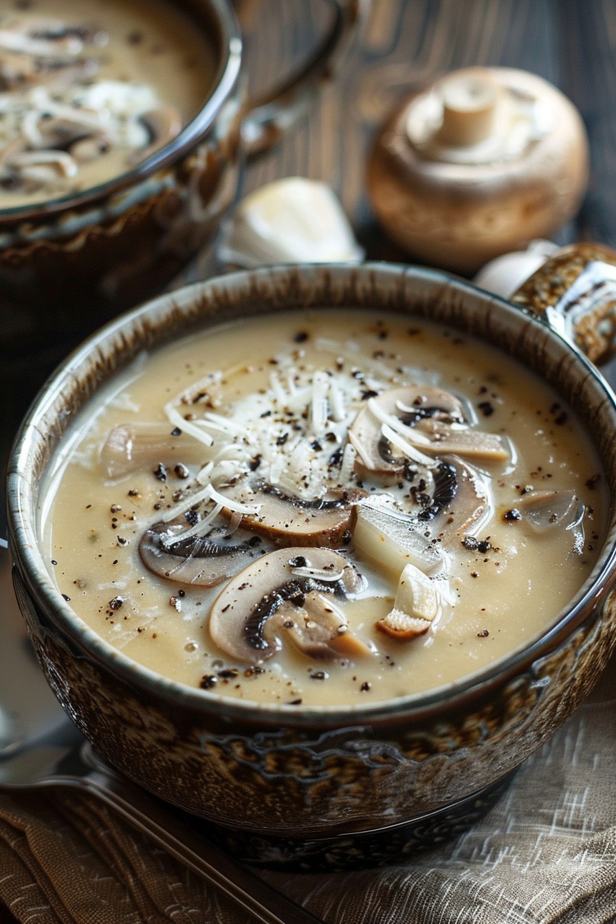 Porcini Mushroom Soup Recipe