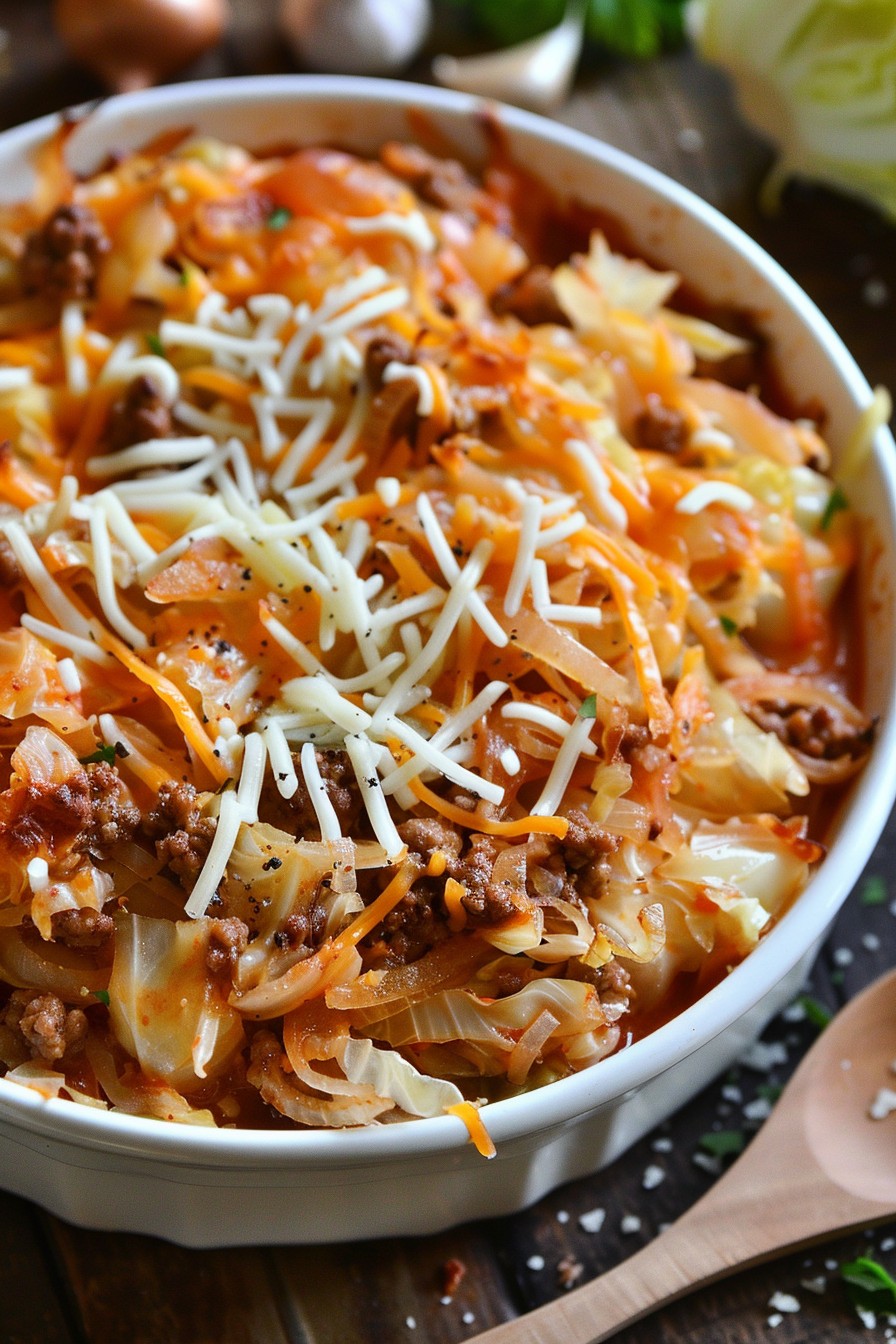 Recipe For Cabbage And Ground Beef Casserole