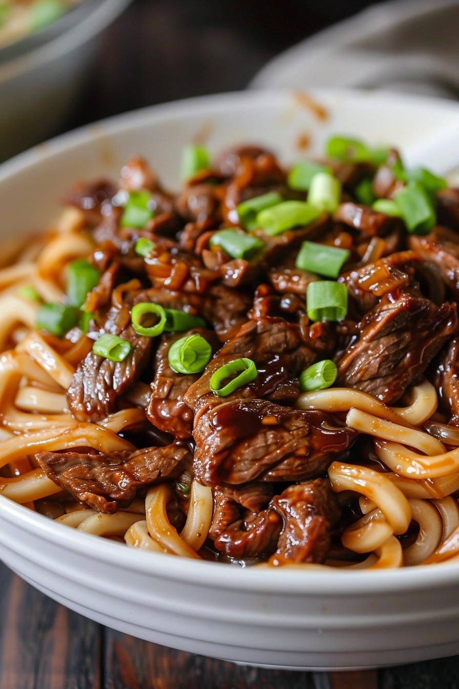Recipe For Mongolian Beef Noodles