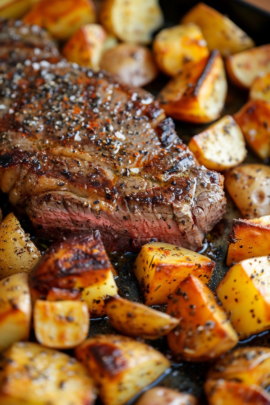 Recipe For Steak And Potatoes In Oven