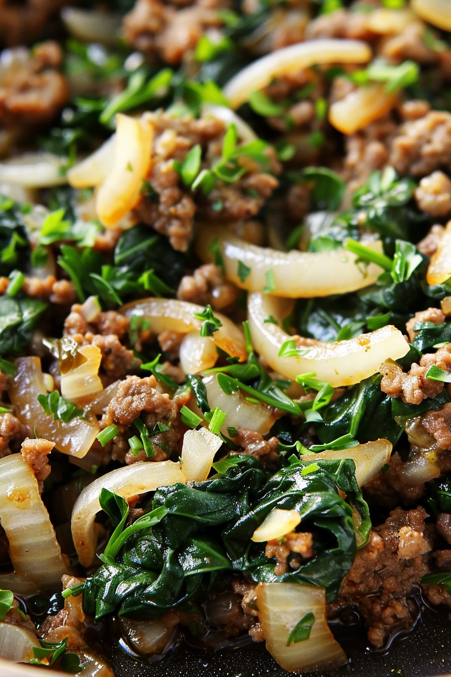 Recipe Ground Beef Spinach