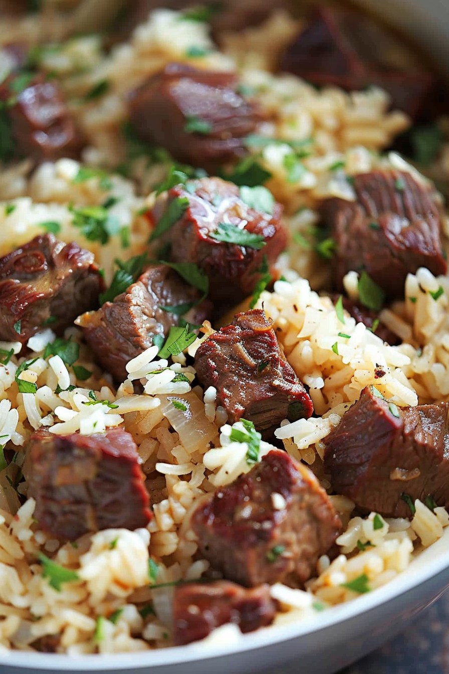 Rice And Beef Recipe
