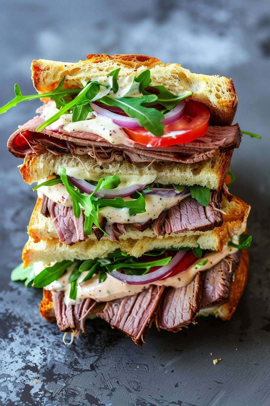 Roast Beef Deli Sandwich Recipe