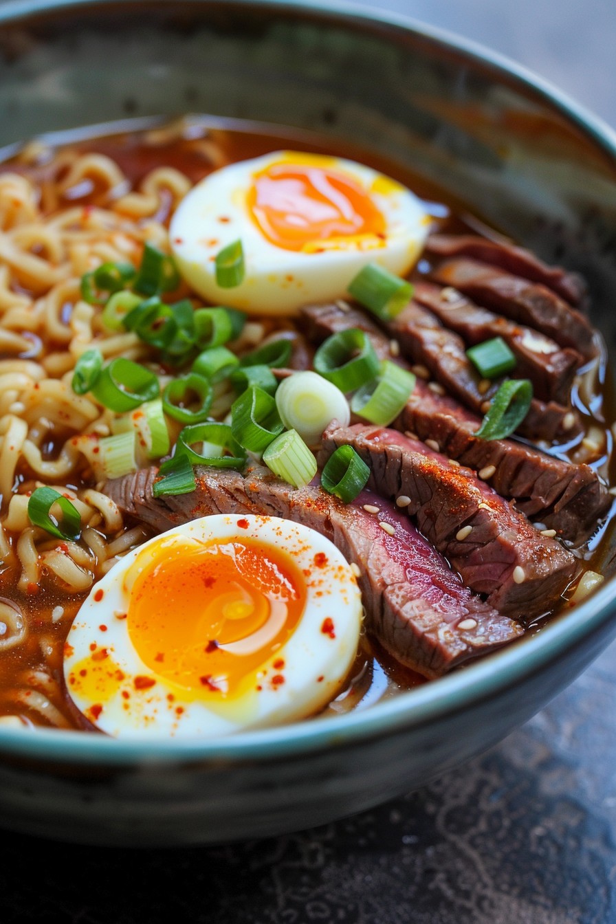 Spicy Beef Ramen Recipe