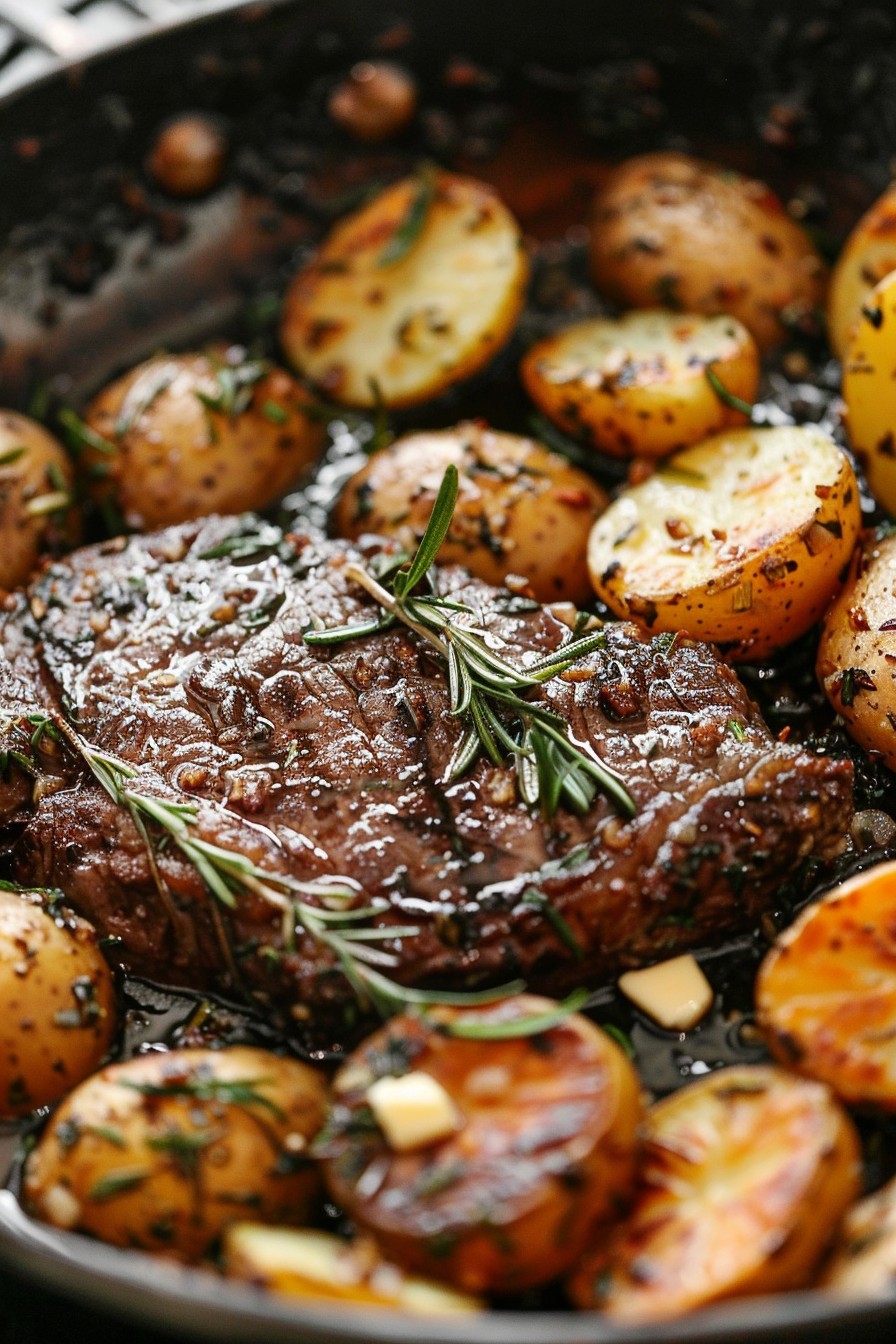 Steak And Potatoes Recipe Skillet